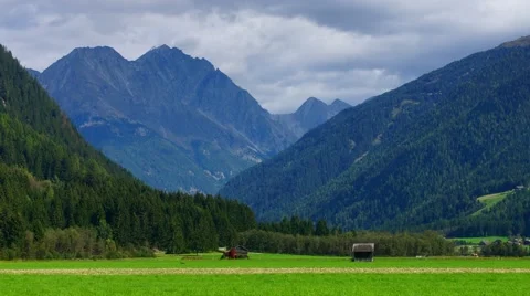 Austrian Alps Stock Footage 41988400