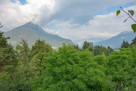 The austrian alps Stock Photos