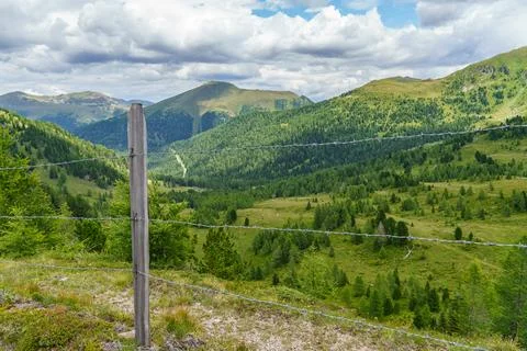 In the austrian alps Stock Photos