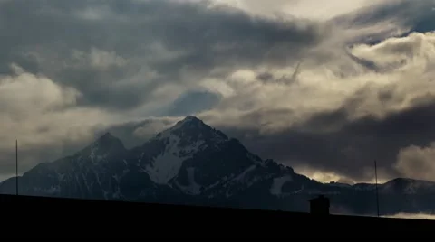 Austrian Alps Time-lapse Stock Footage 56090990