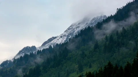 Austrian Аlps timelaps Stock Footage 39491121