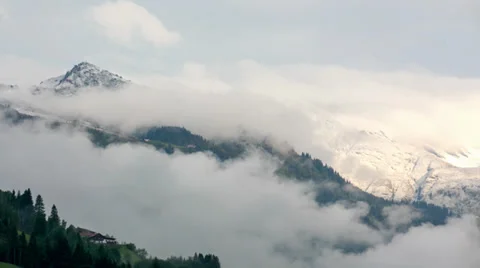 Austrian Аlps timelaps Stock Footage 39491153