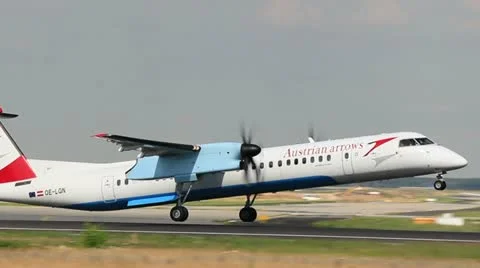 Austrian Arrows - Take off Stock Footage 11313759