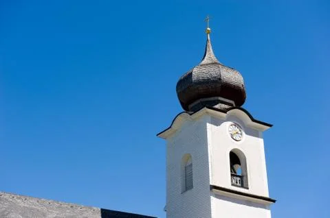 Austrian bell tower Stock Photos
