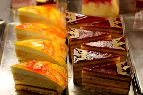 Austrian cakes Stock Photos