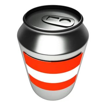 Austrian can, 3d Ilustração Stock