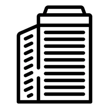 Austrian capital icon outline vector. Vienna cityscape Ilustración de archivo