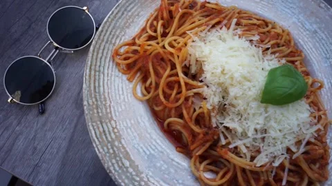 Austrian delicious pasta Full HD Stock Footage 243748652