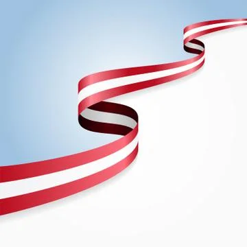 Austrian flag background. Vector illustration Stock Illustration