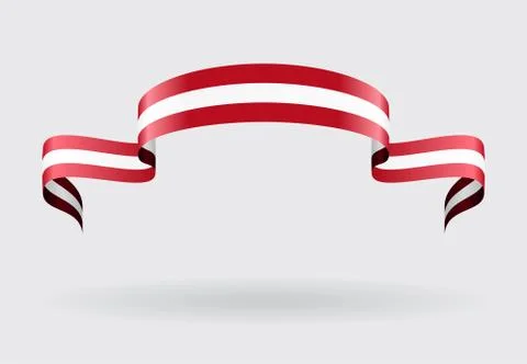 Austrian flag background. Vector illustration Stock Illustration
