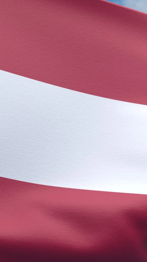 Austrian flag  Stock-Footage 289681733