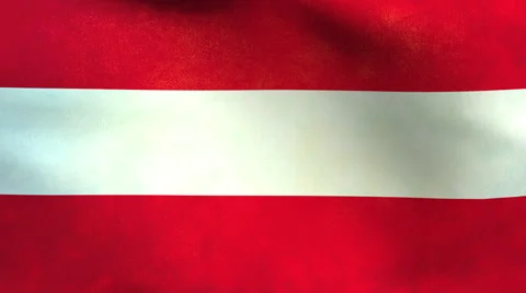 Austrian flag, grunge Stock Footage 46349589