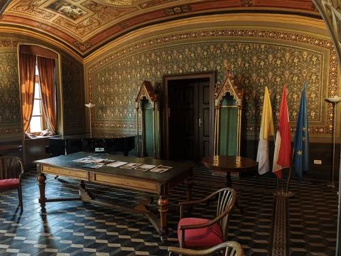 Austrian Hospice in Jerusalem Stock Photos