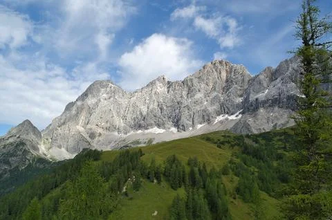 Austrian Mountain peaks Stock Photos