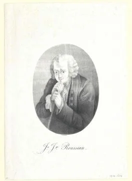Austrian Museums, 17th-20th ct, Rousseau, Jean Jacques. Foto stock