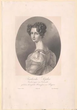 Austrian Museums, 17th-20th ct, Sophie, Princess of Bayern-Zweyb.-Birkenfeld. Stock Photos