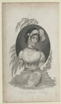 Austrian Museums, 17th-20th ct, Villiers, Gertrude Amelia Lady . Stock Photos