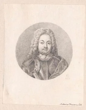 Austrian Museums, 17th-20th ct, Anton Franz Farnese, Duke of Parma. Stock Photos