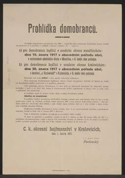 Austrian Museums, 17th-20th ct, Country Storm Pattern - Kralowitz - in Czech Stock Photos