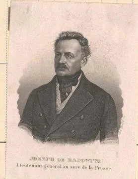 Austrian Museums, 17th-20th ct, Radowitz, Josef of. Stock Photos