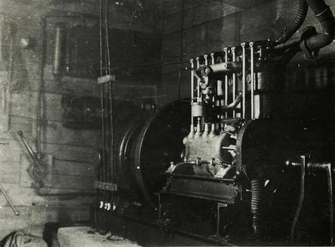 Austrian Museums, 17th-20th ct, 90cm headlight forame machine system. . Stock Photos