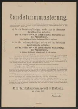 Austrian Museums, 17th-20th ct, Country Storm Pattern - Kralowitz Country Tower Stock Photos