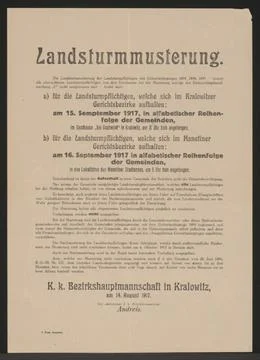 Austrian Museums, 17th-20th ct, Country Storm Pattern - Kralowitz Country Stock Photos