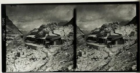 Austrian Museums, 17th-20th ct, Viewpoint Zinnenstateau: The Kartengroup Stock Photos
