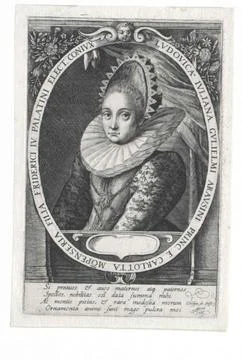 Austrian Museums, 17th-20th ct, Luise Juliane, Princess of Orania, Countess of Stock Photos