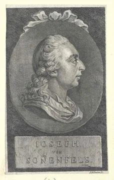 Austrian Museums, 17th-20th ct, Sonnenfels, Josef Freiherr von (1733-1817) Stock Photos