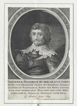 Austrian Museums, 17th-20th ct, Friedrich Heinrich, Prince of Orania, Count of 스톡 사진