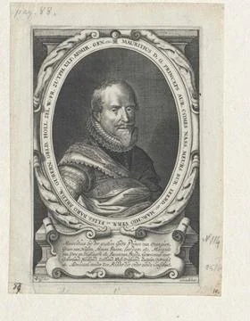 Austrian Museums, 17th-20th ct, Moritz, Prince of Orania, Graf von Nassau in Stock Photos