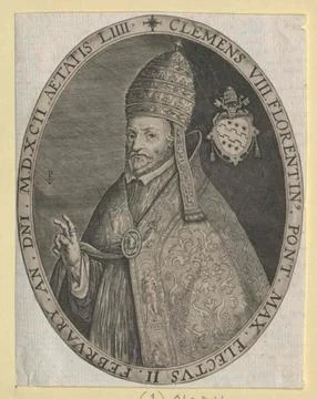 Austrian Museums, 17th-20th ct, Klemens VIII., Papa Stecher: Passe, Crispyn DE Stock Photos