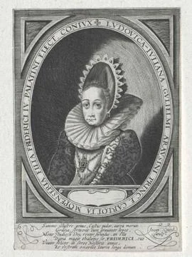 Austrian Museums, 17th-20th ct, Luise Juliane, Princess of Orania, Countess of Stock Photos