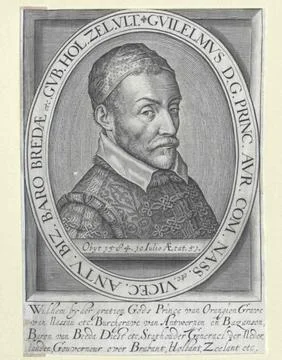 Austrian Museums, 17th-20th ct, Wilhelm I, Prince of Orania, Count von Nassau 스톡 사진