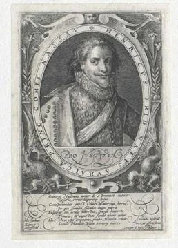 Austrian Museums, 17th-20th ct, Friedrich Heinrich, Prince of Orania, Count von Stock Photos
