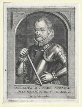 Austrian Museums, 17th-20th ct, Wilhelm I, Prince of Orania, Count of Nassau Stock Photos