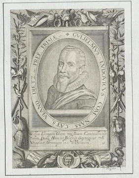 Austrian Museums, 17th-20th ct, Wilhelm Ludwig, Count of Nassau-Dillenburg 스톡 사진