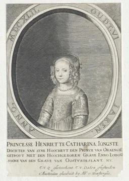 Austrian Museums, 17th-20th ct, Henriette Katharina, Princess of Orania, Stock Photos