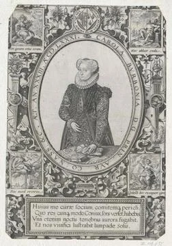 Austrian Museums, 17th-20th ct, Charlotte of Bourbon Montpensier at the age of Foto stock