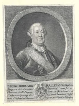Austrian Museums, 17th-20th ct, Haller by Hallerstein, Georg Burkhard Freiherr. Stock Photos