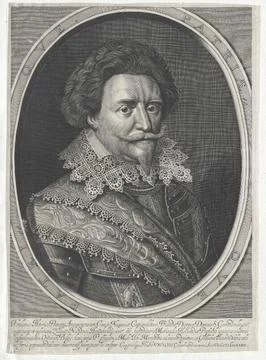 Austrian Museums, 17th-20th ct, Friedrich Heinrich, Prince of Orania, Count of 스톡 사진