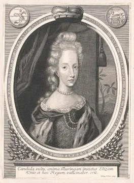 Austrian Museums, 17th-20th ct, Maria Elisabeth, Archdukezogin of Austria. Stock Photos