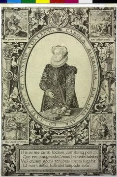 Austrian Museums, 17th-20th ct, Charlotte of Bourbon Montpensier at the age of Foto stock