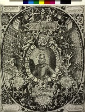 Austrian Museums, 17th-20th ct, Moritz, Prince of Orania, Count of Nassau Half 스톡 사진