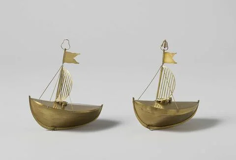 Austrian Museums, 17th-20th ct, Model of a Floating Beacon. Model of an iron Stock Photos
