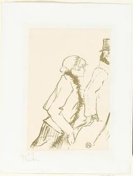 Austrian Museums, 17th-20th ct, Design for folder music sheet Pauuvre Pierreuse Stock Photos