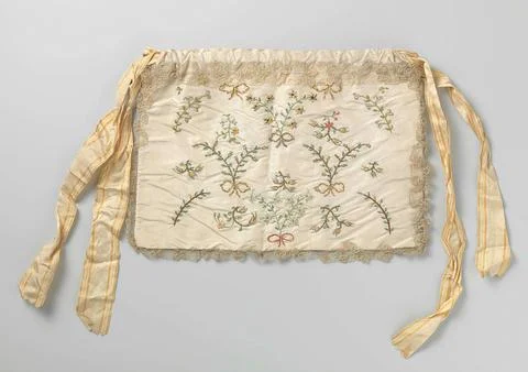 Austrian Museums, 17th-20th ct, Frivolita bag in rectangular model of Stock Photos