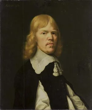 Austrian Museums, 17th-20th ct, Portrait of a man. Portrait of a man, halves. Stock Photos