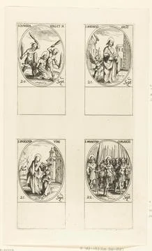 Austrian Museums, 17th-20th ct, Saint Candida of Carthago, Saint Matthew, Saint Foto stock
